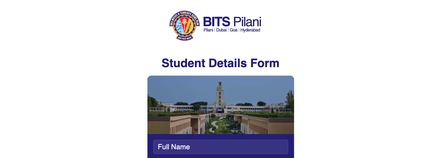 Student Management System Project